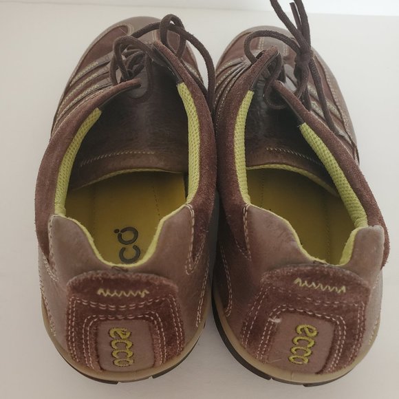ECCO Sneakers womens shoes Brown Size 38 - Picture 6 of 9
